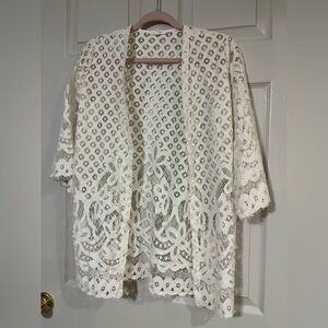 Maurices Cream Lace Women's Jacket